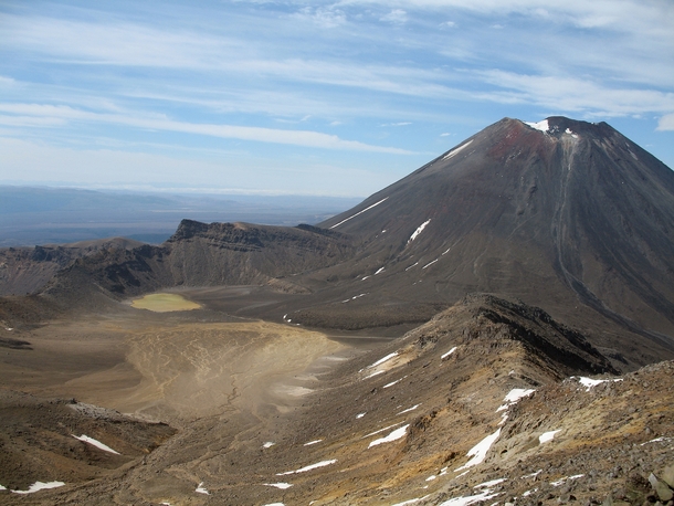 Mt Ngauruhoe in New Zealand better known as Mt Doom in Middle Earth 