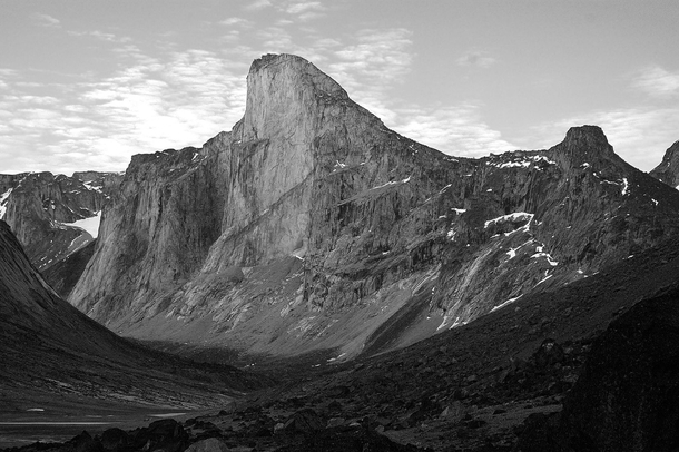 Mt Thor - the highest overhanging rock face in the world Auyuittuq National Park Nunavut Canada Photograph by Ansgar Walk 