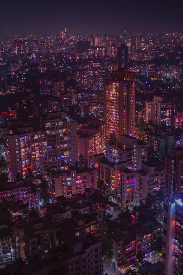 Mumbai India during Diwali