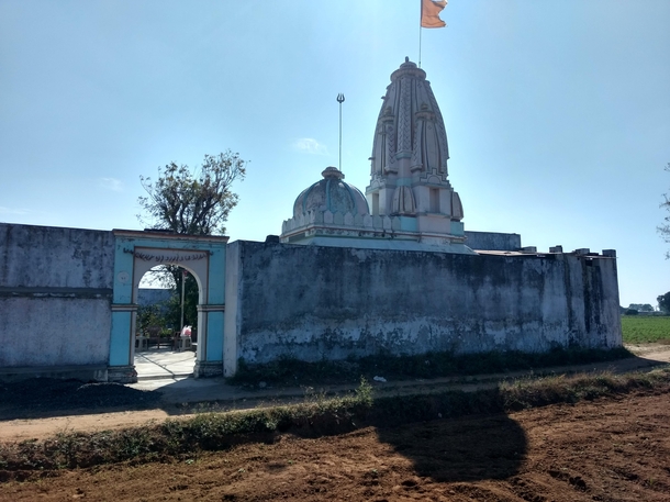 My familys ancestral temple that is over  years old in a small village in Gujarat India