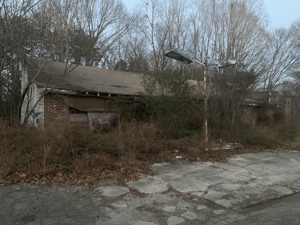 My grandfathers gas station in North Carolina abandoned since the s