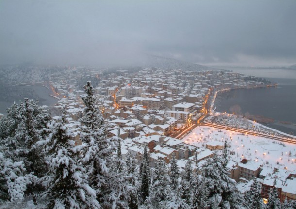 My hometown Kastoria Greece in the winter