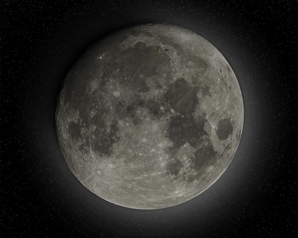 My image of our beloved Moon Composite with the moon and a separate background Feedback welcome