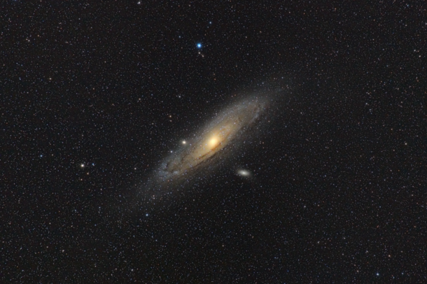 My shot of the Andromeda Galaxy M from a few nights ago 