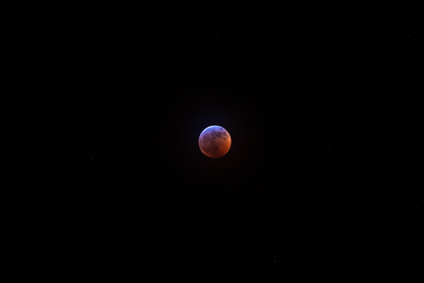 My shot of the eclipse last night taken in MN 