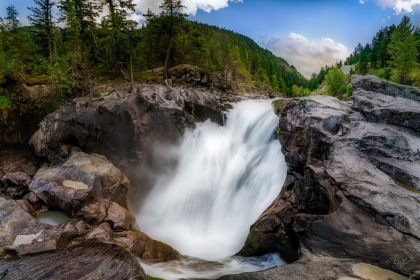 Nairn Falls near Pemberton BC 