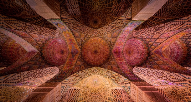 Nasir al-Mulk Persian Mosque in Shiraz Iran  Album in comments