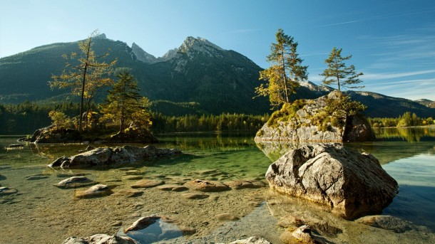 National Park Berchtesgaden Bavaria Germany 