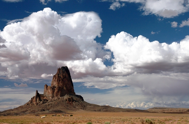 Navajo Nation South of Monument Valley near Arizona-Utah Border USA 