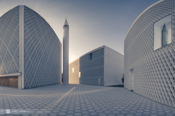 New Mosque in Ljubljana Slovenia