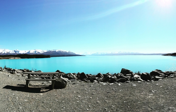 New Zealand Lake Pukaki 