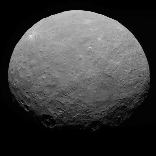 Newest Hi-Res Image of the Dwarf Planet Ceres 