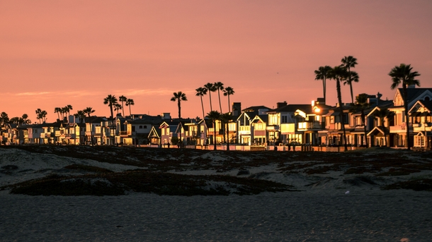 Newport Beach Sunset OC 