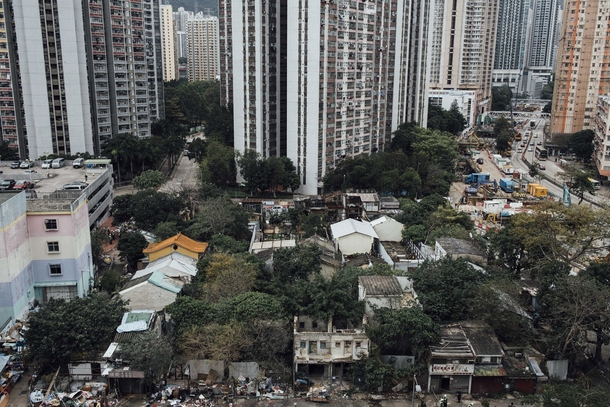 Nga Tsin Wai village set to be demolished as part of a city re-urbanization plan in Wong Tai Sin District in Hong Kong The village can be traced back to the th century Anthony Kwan 