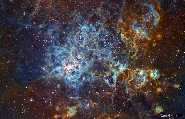 NGC  Narrowband - The Tarantula Nebula 