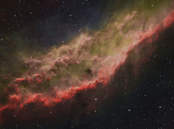 NGC  The Coast of California Nebula 