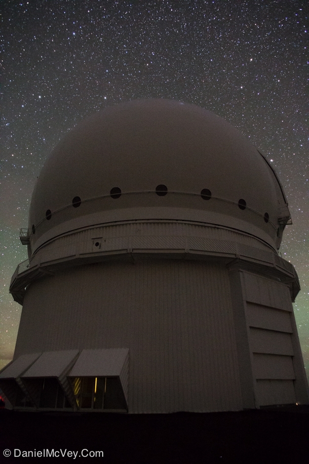 Night at the Mauna Kea Observatory Hawaii 