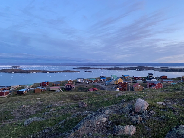 Nighttime in Iqaluit Nunavut
