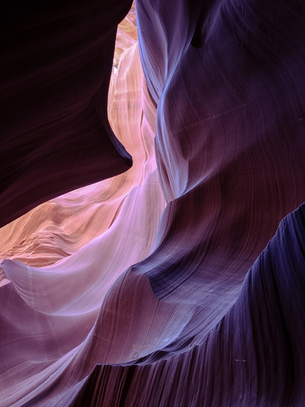 No crazy story on how I got the shot but this place is insanely beautiful Lower Antelope Canyon Arizona 