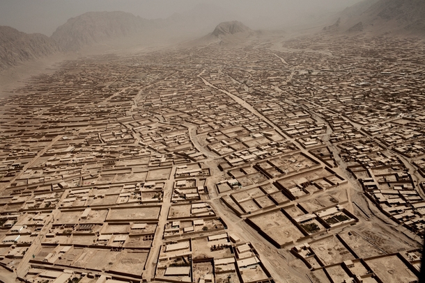 Northern outskirts of Kandahar City Afghanistan by Adam Ferguson 