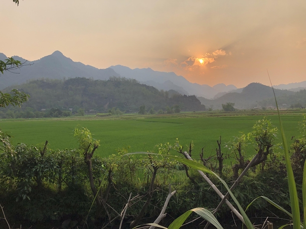 Northern Vietnam valley 