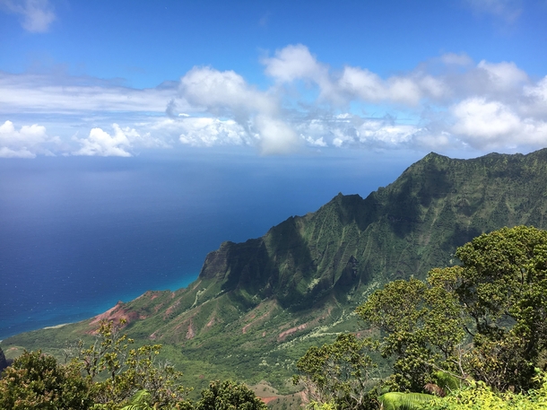 Npali Coast State Wilderness Park Kauai Hawaii  Taken in August  