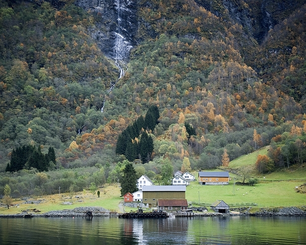 Nryfjord Norway by Graldine van Wessem 