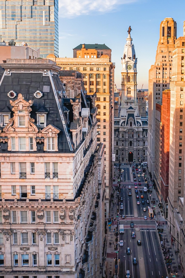 Numerous eras of architecture in Philadelphia