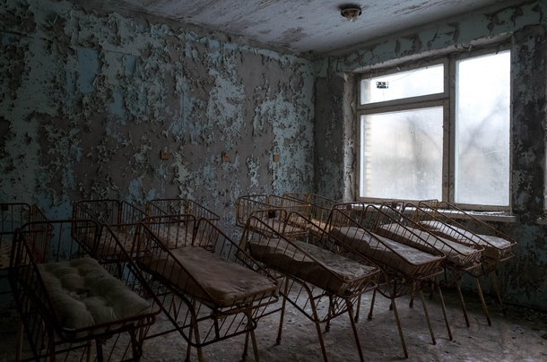 Nursery of Medical Unit No  in Pripyat from my last trip to Chernobyl