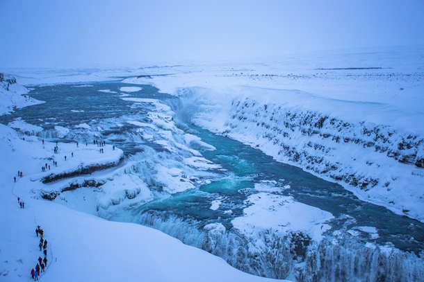 Off to Iceland Round  tonight I love this country - Gullfoss Iceland