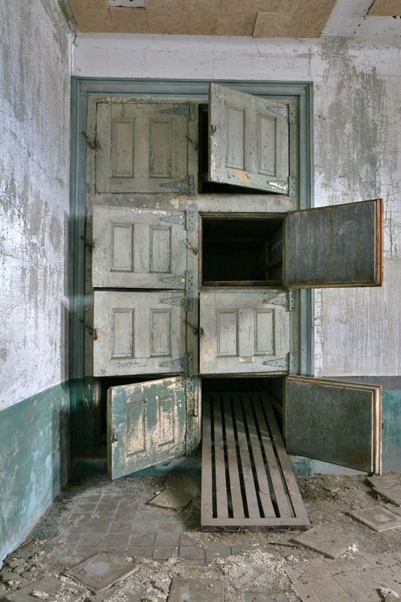 Old morgue at a Communicable DiseaseIsolation Hospital Ellis Island New York 