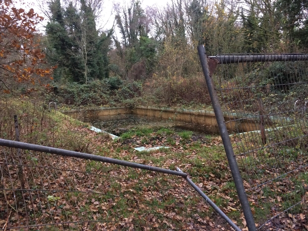 Old pool at a Scout campsite