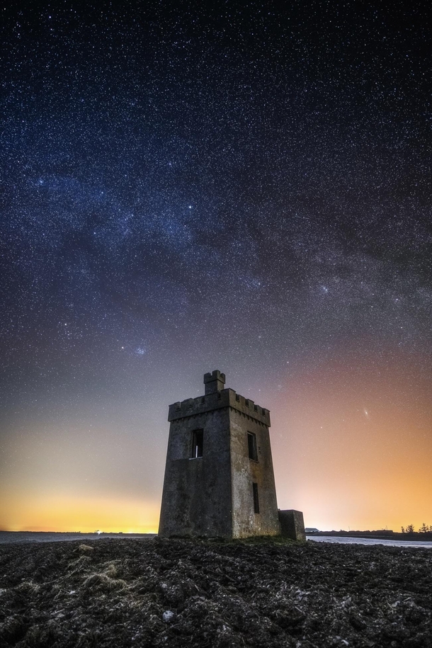 Old watchtower in Waterford Ireland 