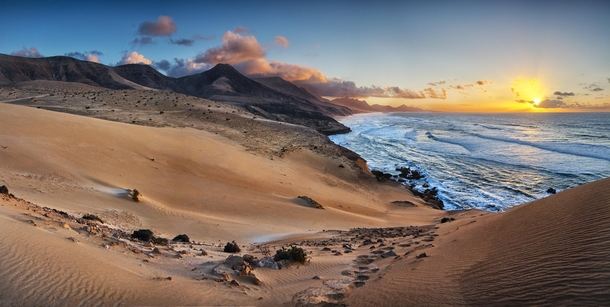 Old Wild Coast - Fuerteventura one of the Canary Islands  photo by Juan Antonio Santana