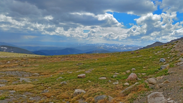 On the highest paved road in North America Mount Evans Colorado x 