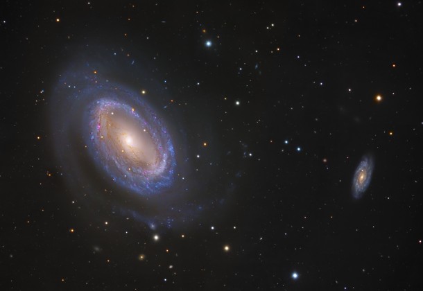 One-Armed Spiral Galaxy NGC  