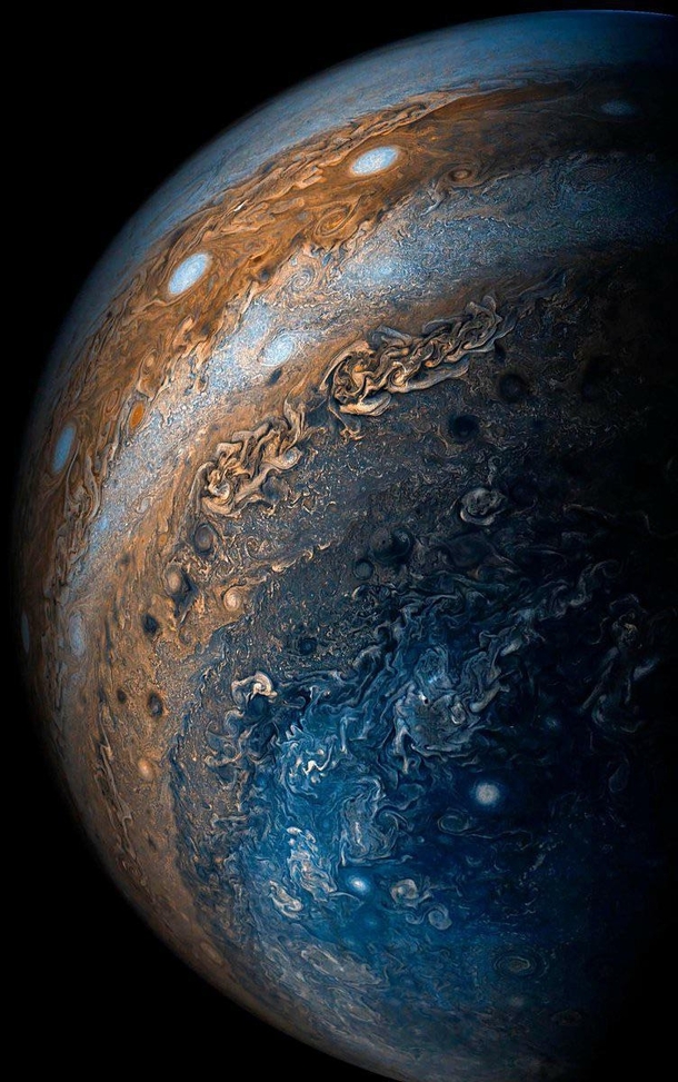 one of the most detailed picture taken of Jupiter Source NASA