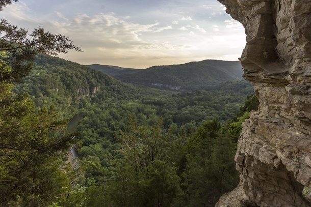 Overlooking the Buffalo National River 