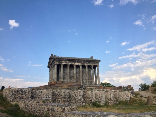 Pagan Temple in Garni Armenia 
