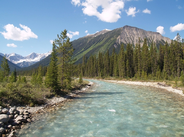 Paint Pots Hiking Trail Kootenay National Park British Columbia Canada 