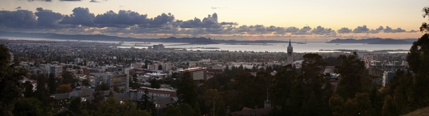 Panorama of Berkeley California 
