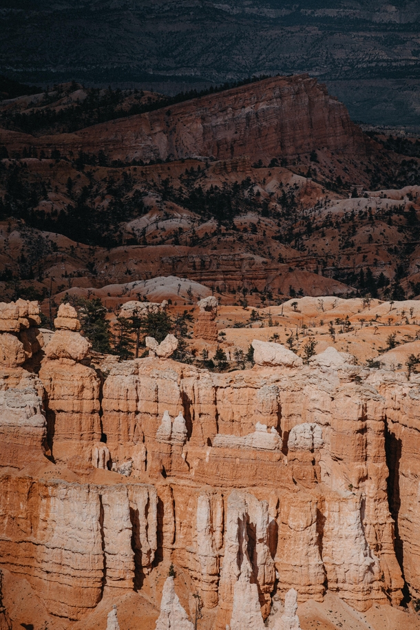 Partially cloudy day at Bryce Canyon National Park   IG dustinrossiter