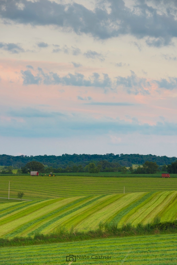 Pasture Pastels by Nate Castner  Southern Wisconsin USA