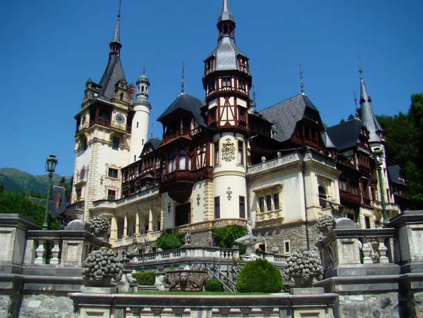 Pele Castle in Romania 