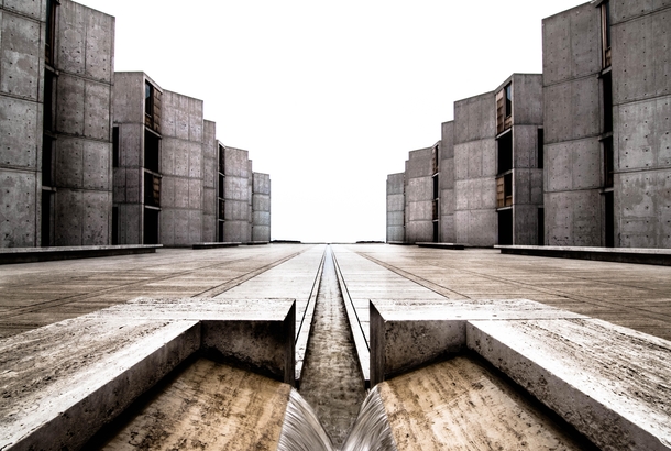 Perfect Symmetry at the Salk Institute in UCSD in San Diego CA 