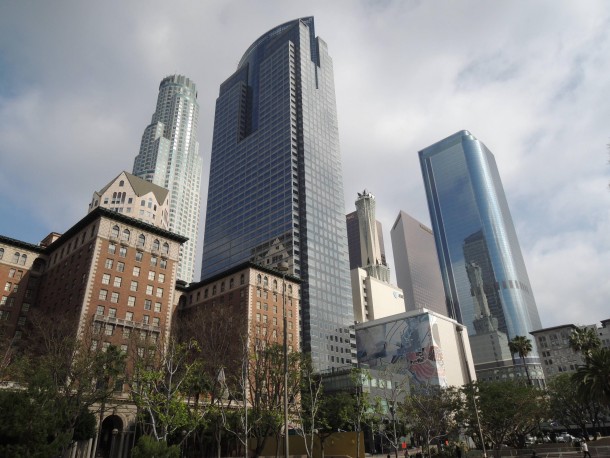 Pershing Square downtown Los Angeles 