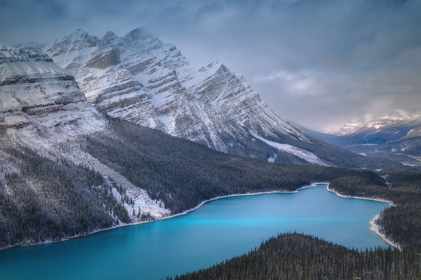 Peyto Lake Banff Canada by Sergei Mou 