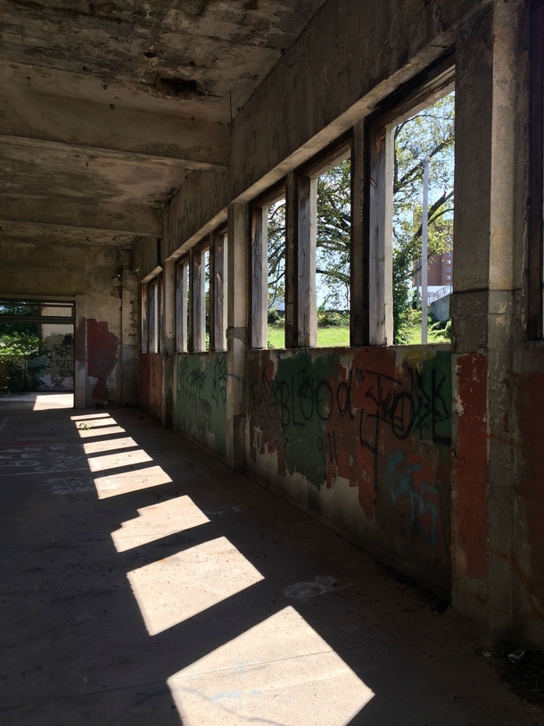 Pic #3 - Taken in an abandoned train station from  in Missouri 