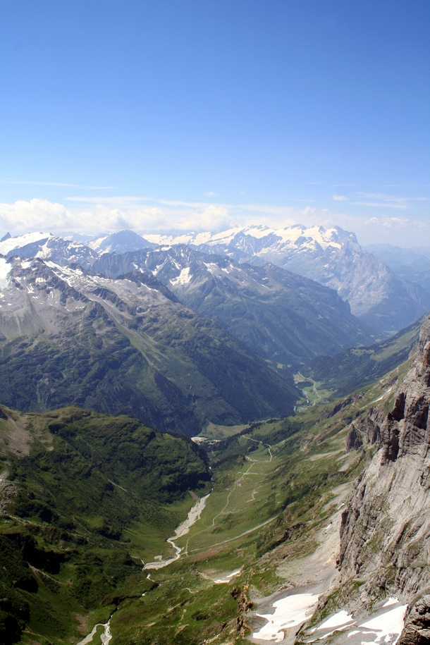 Picture I took from the top of Mount Titlis near Engelberg Switzerland in summer  