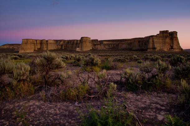 Pillars of Rome in Eastern Oregon photographed by Scott Butner 